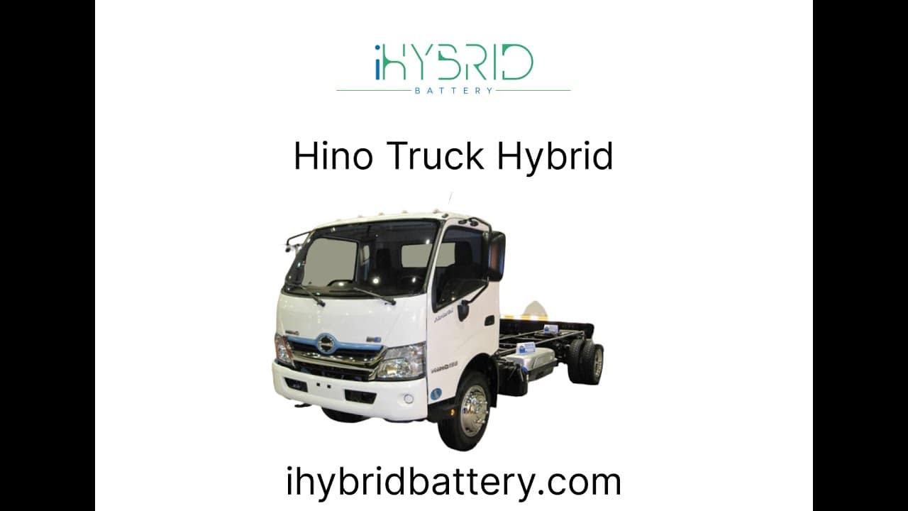 Hino Hybrid Truck Hybrid Battery Removal | iHybrid | Lower Mainland