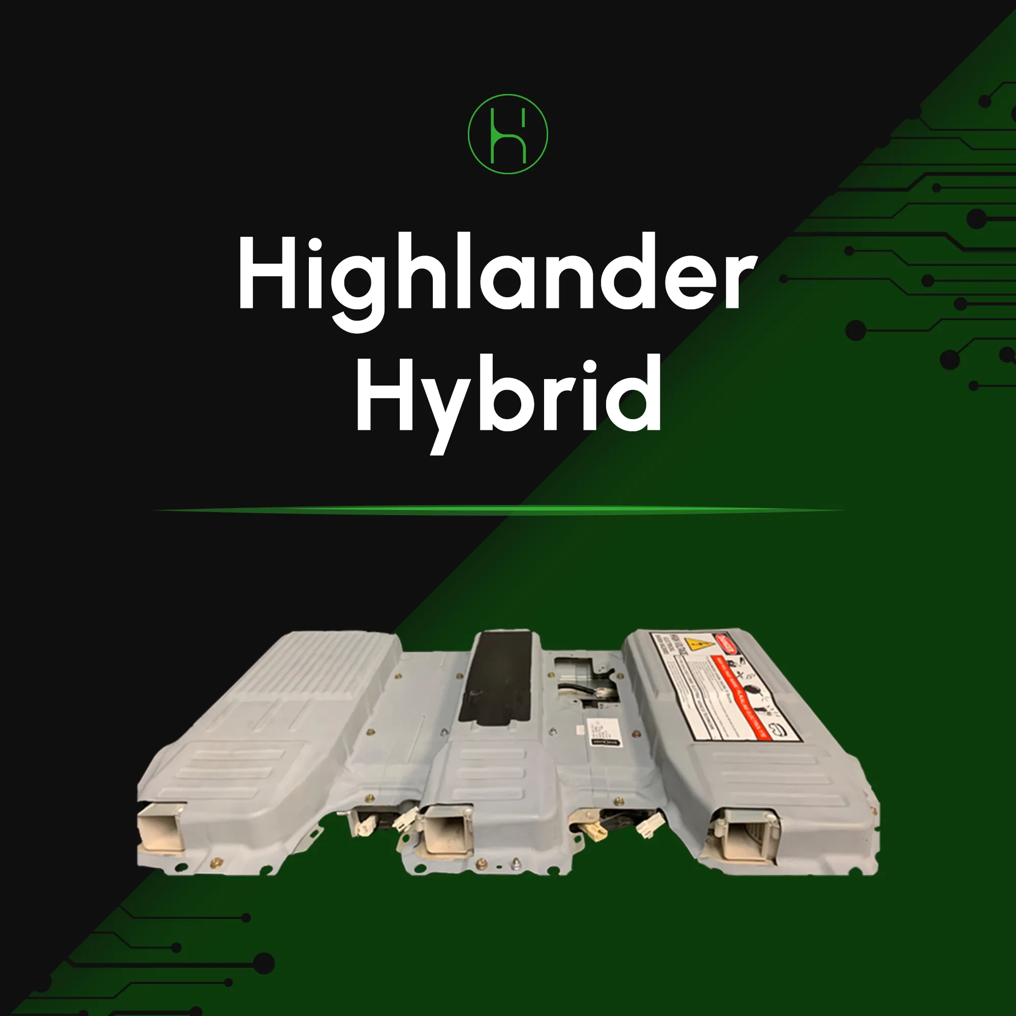 Toyota Highlander Hybrid Battery 2014-2019 | iHybrid | Lower Mainland