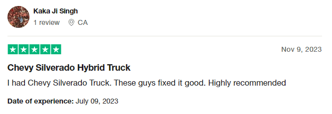 Verified Trustpilot Customer Review | iHybrid