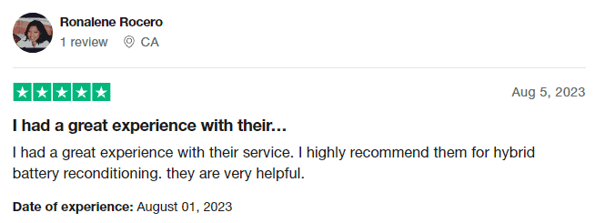 Verified Trustpilot Customer Review | iHybrid